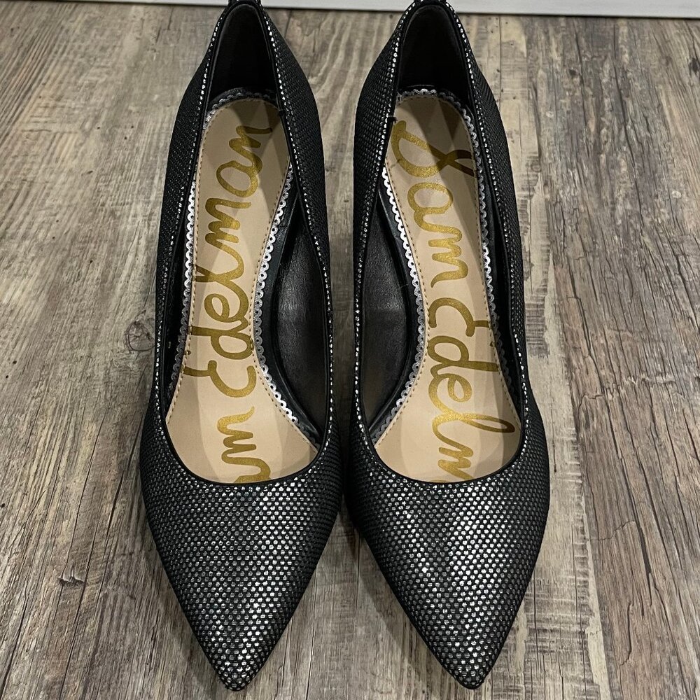 Sam Edelman Heels black and silver